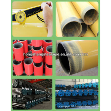 Thermal insulation steel pipe for oil/gas